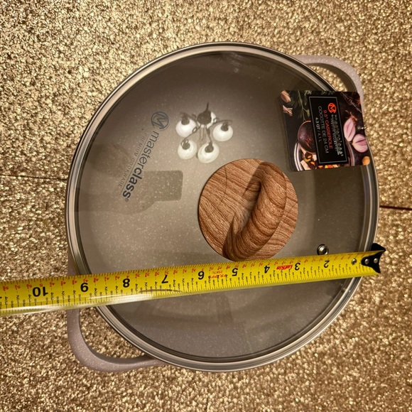 Masterclass Premium Cookware 
CASSEROLE 4.5 QT With Lid, beige new - Picture 3 of 9